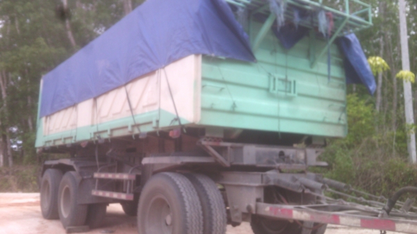 ขายรถพ่วงดั้ม ISUZU 360 แม่-ลูก กลางปี 55 สภาพเดิมพร้อมใช้งาน  เจ้าของขายเอง