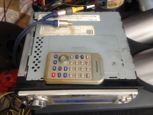 PANASONIC CQ DVR592 DVD MP3 รีโม้ตครบเก่าญี่ปุ่นสภาพดีใช้งานได้ปกติ PANASONIC CQ DVR592 DVD MP3 รีโม้ตครบเก่าญี่ปุ่นสภาพดีใช้งานได้ปกติ