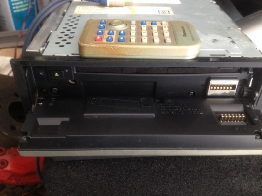 PANASONIC CQ DVR592 DVD MP3 รีโม้ตครบเก่าญี่ปุ่นสภาพดีใช้งานได้ปกติ PANASONIC CQ DVR592 DVD MP3 รีโม้ตครบเก่าญี่ปุ่นสภาพดีใช้งานได้ปกติ