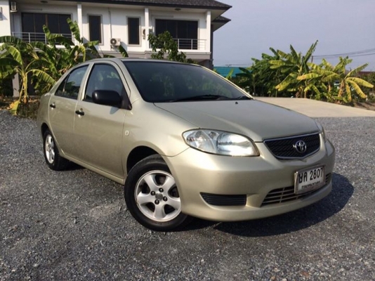 ขาย Vios สีทอง ปี2003 1.5 J auto LPG