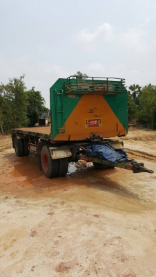 นิสสันพื้นเรียบ2คานหน้าพร้อมรถพ่วงพื้นเรียบ2เพลา นิสสันพื้นเรียบ2คานหน้าพร้อมรถพ่วงพื้นเรียบ2เพลา