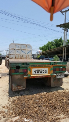 นิสสันพื้นเรียบ2คานหน้าพร้อมรถพ่วงพื้นเรียบ2เพลา นิสสันพื้นเรียบ2คานหน้าพร้อมรถพ่วงพื้นเรียบ2เพลา