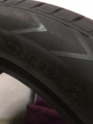 ขายยางใหม่ 265/50/20