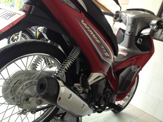Wave125i สต๊าดเท้า วิ่ง1หมื่นโล ปี57 (ของแถม 4 รายการ)