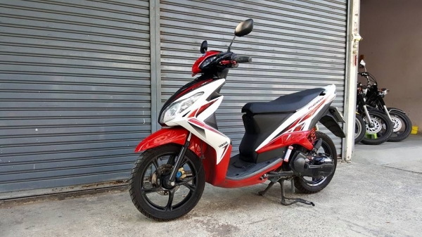 YAMAHA MIO 125 MX NEW ประหยัดน้ำมันสุดๆ สตาร์ทมือและเท้า