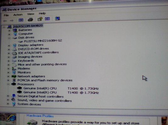 โน๊ตบุ๊ค Vzio M549ssใช้ได้ปกติ