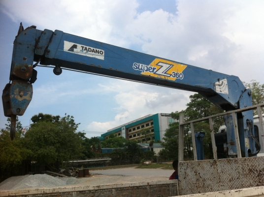 ขายรถบรรทุก 6 ล้อ Isuzu ติดเครน