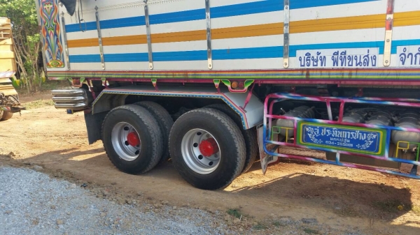 ขายรถพ่วงดัมพ์ ISUZU DECA เครื่อง 360 แรง แม่ปี 53 ลูกปี 55 กระบะดัมพ์มิเนียม ลูก 3 เพลาแท้ ทะเบียนพร้อม