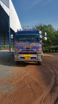 ขายรถพ่วงดัมพ์ ISUZU DECA เครื่อง 360 แรง แม่ปี 53 ลูกปี 55 กระบะดัมพ์มิเนียม ลูก 3 เพลาแท้ ทะเบียนพร้อม