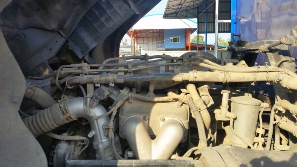 ขายรถพ่วงดัมพ์ ISUZU DECA เครื่อง 360 แรง แม่ปี 53 ลูกปี 55 กระบะดัมพ์มิเนียม ลูก 3 เพลาแท้ ทะเบียนพร้อม