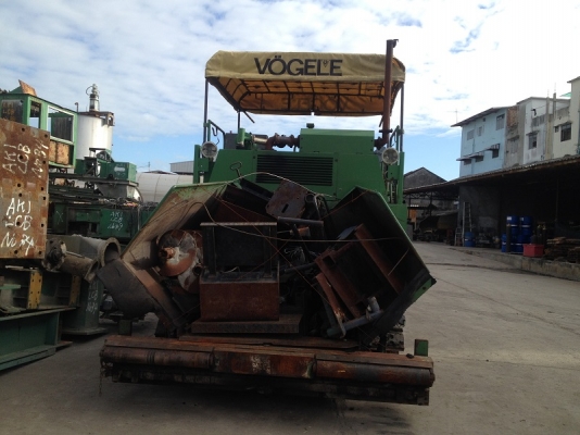 รถปูยาง Vogele S1600 รถนอกนำเข้าจากญี่ปุ่น ปูได้ 7 เมตร ระบบเตาต่อ ราคาย่อมเยาว์ สภาพพร้อมใช้งาน