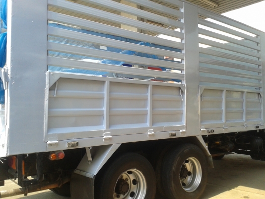 ขาย 10 ล้อ เพลาเดียว รถล่อง กระบะเหล็ก ฮีโน่ สมอ เงิน FL 1 J 210