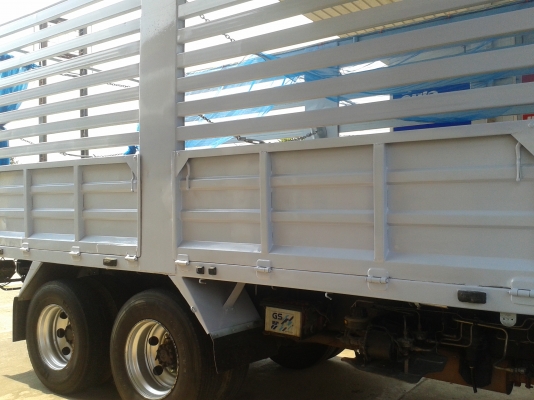 ขาย 10 ล้อ เพลาเดียว รถล่อง กระบะเหล็ก ฮีโน่ สมอ เงิน FL 1 J 210