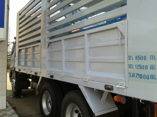 ขาย 10 ล้อ เพลาเดียว รถล่อง กระบะเหล็ก ฮีโน่ สมอ เงิน FL 1 J 210