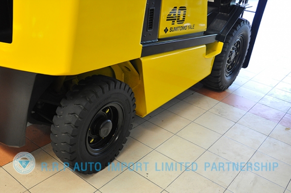 ขายรถโฟล์คลิฟท์มือสอง SUMITOMO FD40PVII-D4E-00104 ราคา 395,000 สภาพเดิมจากญี่ปุ่น ไม่เคยใช้งานในประเทศไทย