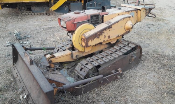 รถดันดิน รถแทรกเตอร์ เดินตาม YANMAR ขนาด 9 แรง มือสองญี่ปุ่น พร้อมใช้งาน