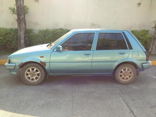 Toyota Starlet ปี88 เครื่อง 4e ติดแก๊ส 0804465223