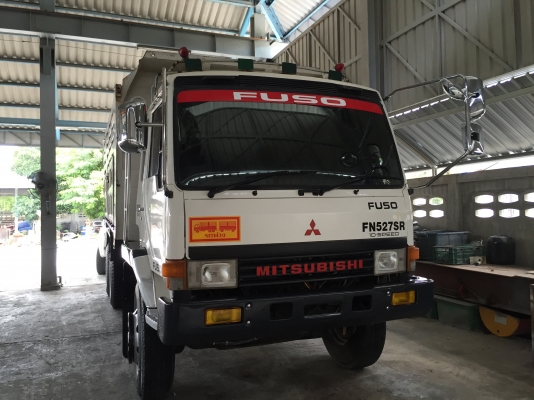 FUSO SN527-MA 6D17-220HPโบอินเตอร์ เกียร์อิตั่น 12ล้อดั้มสวยทั้งคัน