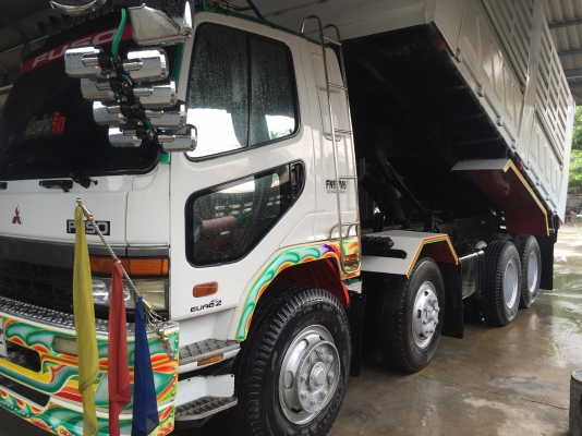 FUSO SN527-MA 6D17-220HPโบอินเตอร์ เกียร์อิตั่น 12ล้อดั้มสวยทั้งคัน