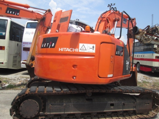 ZX135US : รถแบ็คโฮ Hitachi มือสอง นำเข้าจากญี่ปุ่นค่ะ โทร.กุ้ง:0813062283