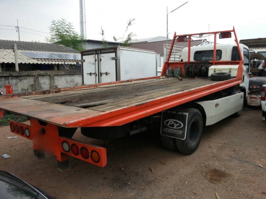 รถอีซุซุ 6 ล้อ ( รถสไลด์ ) NPR 150 แรงม้า ปี 56.  ( รถวิ่ง 29x,xxx กม. )         สนใจติดต่อ  081 - 6079515