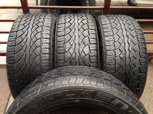 ยาง FALKEN 265 50 20 กลางปี12 ดอกเต็ม ใช้ยาว ราคาไม่แพง