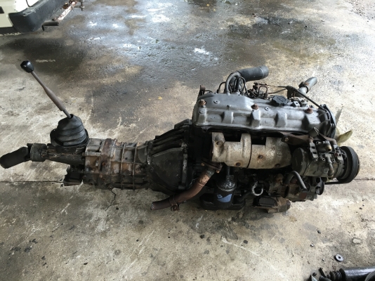 ขายเครื่อง โตโยต้า 1L พร้อมเกียร์ฮีโร่