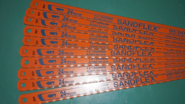 ขายใบเลื่อยเหล็กBAHCO SANDFLEX Made in Sweden.12นิ้วชุด10 ใบ