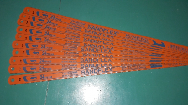 ขายใบเลื่อยเหล็กBAHCO SANDFLEX Made in Sweden.12นิ้วชุด10 ใบ