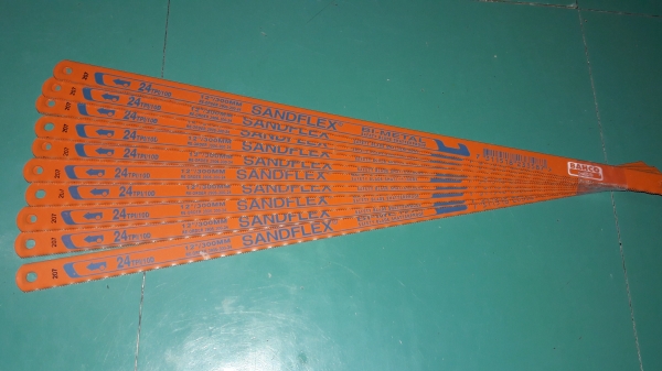 ขายใบเลื่อยเหล็กBAHCO SANDFLEX Made in Sweden.12นิ้วชุด10 ใบ