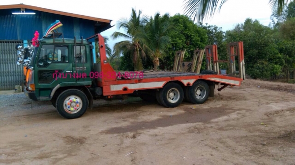 ขายเทเลอร์สิบล้อ Mitsubishi FN225K เพลาเดียว หัวลงเล่มแล้ว เครื่อง EH700-168 แรง เบรคลมดูด เกียร์เดิม พวงมาลัยพาวเวอร์ เอกสารพร้อมโอน