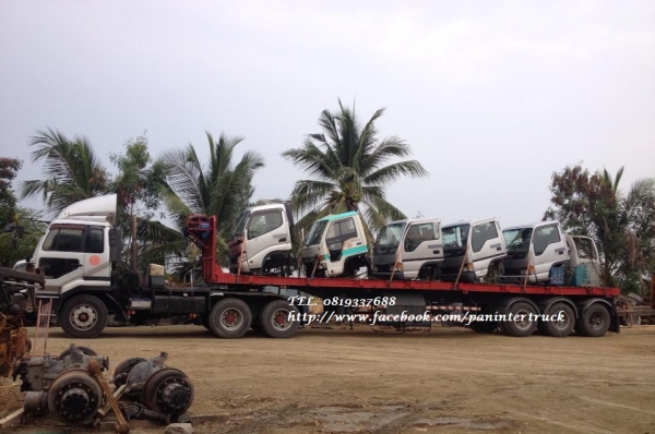 FROM JAPAN มาแล้วคะ^^หัวเก๋งรถบรรทุก 6 ล้อกลาง หัวกว้าง/รุ่นใหม่ยกหัวได้/อุปกรณ์ครบ/มีแหนบ/มีคัสซี/มีหลายหัวสวยๆให้เลือกคะ)