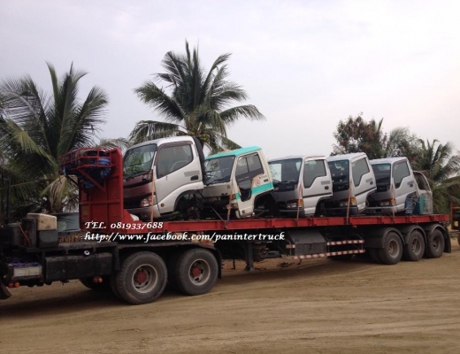 FROM JAPAN มาแล้วคะ^^หัวเก๋งรถบรรทุก 6 ล้อกลาง หัวกว้าง/รุ่นใหม่ยกหัวได้/อุปกรณ์ครบ/มีแหนบ/มีคัสซี/มีหลายหัวสวยๆให้เลือกคะ)