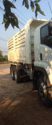 ขายรถสิบล้อ ISUZU DECA FVZ 300แรง ปี55 ดั้มสามมิตร รถสวยพร้อมใช้ ไมล์ วิ่งแสนกว่าโล