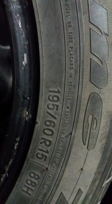 ขายยาง Nitto Xtreme 195 60 15 ปี 15 Made In Japan