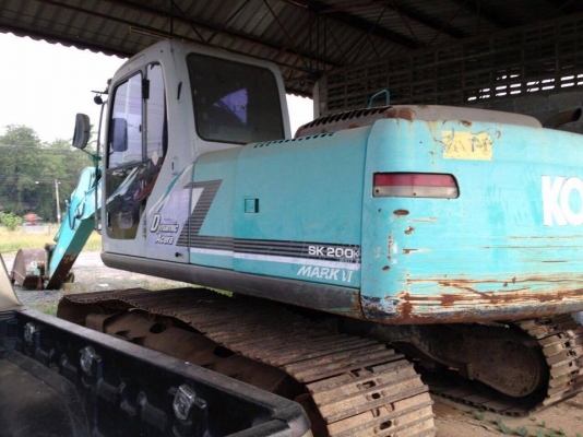 **1,xxx,000 บ.ต่อรอง/// แบคโฮ KOBELCO MARK-6 SK200 YN.07 เครื่อง/ปั้ม เดิม ไฟฟ้าครบ 12,xxx ชม. บูมอาร์มสวย เอวแน่น ช่วงล่าง75\% บอดี้เดิมๆ สีสันเดิม พร้อมใช้ เอกสารเล่มฯ **ขาย KOBELCO SK200 MARK 6 YN.07 แบคโฮ200 สภาพเดิมบาง ใช้งานน้อย เอกสารเล่มทะเบียน ครบ