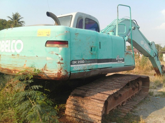 **1,xxx,000 บ.ต่อรอง/// แบคโฮ KOBELCO MARK-6 SK200 YN.07 เครื่อง/ปั้ม เดิม ไฟฟ้าครบ 12,xxx ชม. บูมอาร์มสวย เอวแน่น ช่วงล่าง75\% บอดี้เดิมๆ สีสันเดิม พร้อมใช้ เอกสารเล่มฯ **ขาย KOBELCO SK200 MARK 6 YN.07 แบคโฮ200 สภาพเดิมบาง ใช้งานน้อย เอกสารเล่มทะเบียน ครบ
