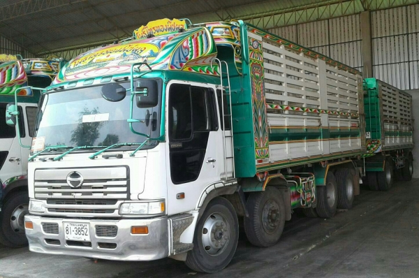 ขายราคา 1,850,000บ 24ล้อพ่วง ฮีโน่ FS2FKB-K13C~360แม่ลูก 3คาน ดั้มค็อกสูง สภาพดีสวยพร้อมใช้ ทะเบียนพร้อมโอน