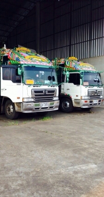 ขายราคา 1,850,000บ 24ล้อพ่วง ฮีโน่ FS2FKB-K13C~360แม่ลูก 3คาน ดั้มค็อกสูง สภาพดีสวยพร้อมใช้ ทะเบียนพร้อมโอน