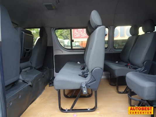 โทร 0922726669 ตันหยงเบสท์รถตู้ฝั่งธน COMMUTER ปี 2012 ดีเซลล์ เบาะ 4 แถว ราคา 819,000 บาท