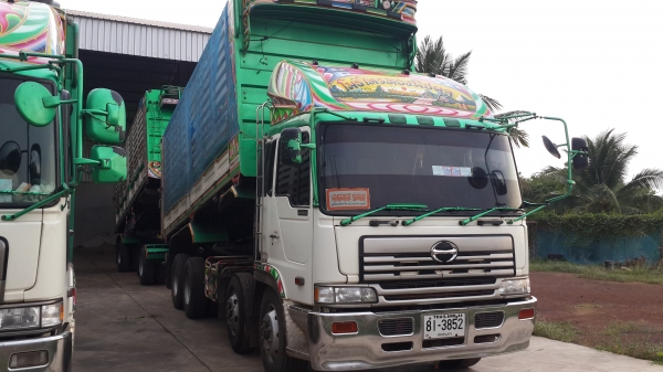 ขายด่วนรถพ่วงแม่12ล้อลูก2เพลาดั้มแม่ลูก สภาพสวยสุดๆจัดแนนท์ได้โทร0856842587