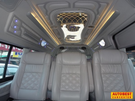 โทร 0922726669 ตันหยงเบสท์รถตู้ฝั่งธน COMMUTER ปี 2007 //เบนซิน CNGแต่งวีไอพี  เบาะหนัง 3 แถว ราคา 639,000 บาท