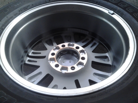 ล้อแม็ก TOYOTA FORTUNER 18 พร้อมยางถอดป้ายแดง