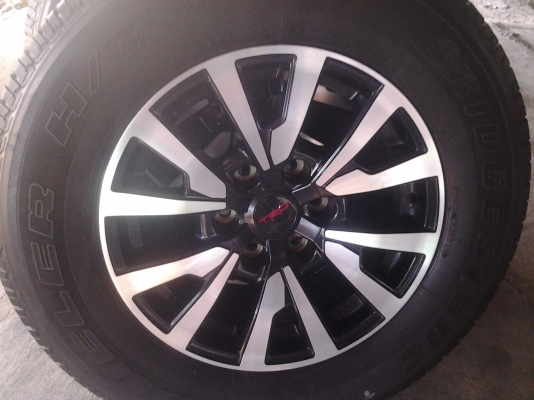 แม็ก TRD SPORTIVO 17 พร้อมยางใหม่ๆ ชุด1 แม็ก TRD SPORTIVO 17 พร้อมยางใหม่ๆ ชุด1
