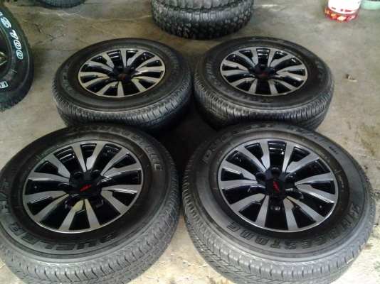 แม็ก TRD SPORTIVO 17 พร้อมยางใหม่ๆ ชุด2