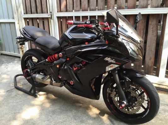 kawasaki ninja650 2012 abs  รถมือเดียว ท่อฟลูแท้ แต่ง biker ทั้งคัน ทะเบียนสวยเทพ 777 กทม เครื่องจบๆ ศูนย์ดี ภาษี60 ระบบไฟใช้ได้ครบ ราคา 149,000฿  เลขทะเบียนกับของแต่งก็คุ้มแล้ว โทรด่วนๆ 095-2483361บีคับ id beeburn69 มีบริการจัดส่ง รับซื้อขาย- แลกเปลี่ยน