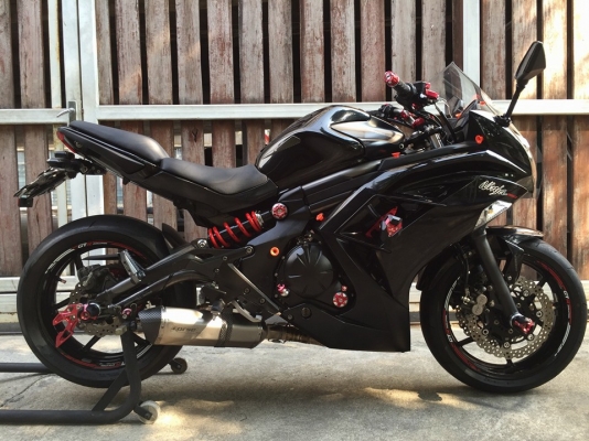 kawasaki ninja650 2012 abs  รถมือเดียว ท่อฟลูแท้ แต่ง biker ทั้งคัน ทะเบียนสวยเทพ 777 กทม เครื่องจบๆ ศูนย์ดี ภาษี60 ระบบไฟใช้ได้ครบ ราคา 149,000฿  เลขทะเบียนกับของแต่งก็คุ้มแล้ว โทรด่วนๆ 095-2483361บีคับ id beeburn69 มีบริการจัดส่ง รับซื้อขาย- แลกเปลี่ยน