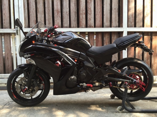 kawasaki ninja650 2012 abs  รถมือเดียว ท่อฟลูแท้ แต่ง biker ทั้งคัน ทะเบียนสวยเทพ 777 กทม เครื่องจบๆ ศูนย์ดี ภาษี60 ระบบไฟใช้ได้ครบ ราคา 149,000฿  เลขทะเบียนกับของแต่งก็คุ้มแล้ว โทรด่วนๆ 095-2483361บีคับ id beeburn69 มีบริการจัดส่ง รับซื้อขาย- แลกเปลี่ยน