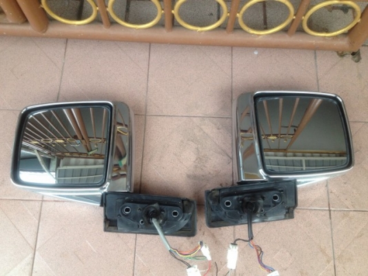 กระจกมองข้างพับไฟฟ้ามีไล่ฝ้าที่กระจก NISSAN เก่าญี่ปุ่นไม่ทราบรุ่นเอาไปเเปลงใส่ กระจกมองข้างพับไฟฟ้ามีไล่ฝ้าที่กระจก NISSAN เก่าญี่ปุ่นไม่ทราบรุ่นเอาไปเเปลงใส่