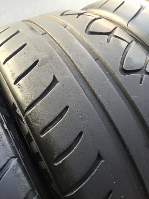 ขายยาง KUMHO KU36 215-45-17 ปี13 ดอกหนาๆ ยางหนึบๆ โดนใจขาซิ่ง ชุดละ 7,500 บาท